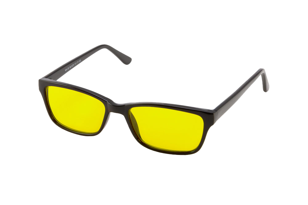 Denver Light Sensitivity Glasses Angled View