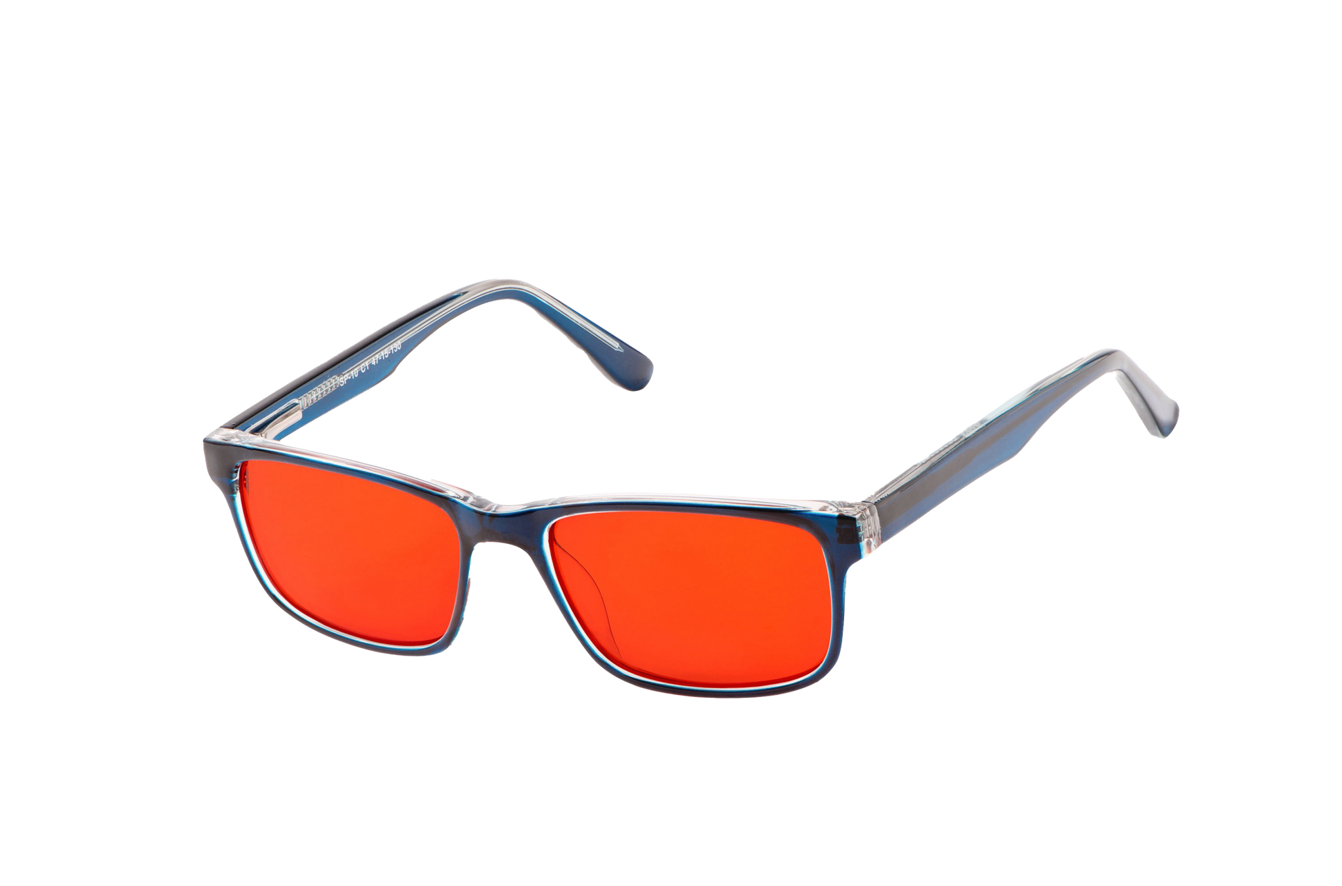 Theo Blue Light Blocking Glasses Angled View